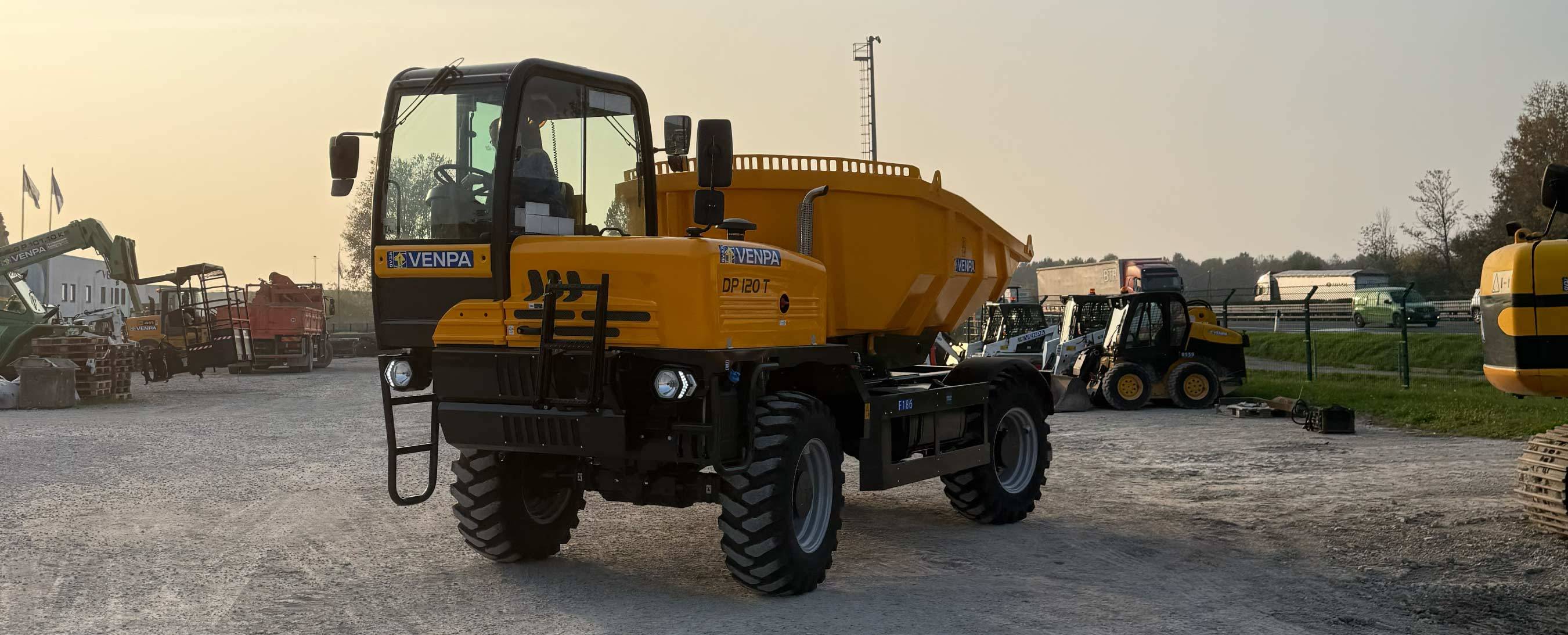 DUMPER DIECI DP 120 T: POTENZA E MANOVRABILITÀ ...